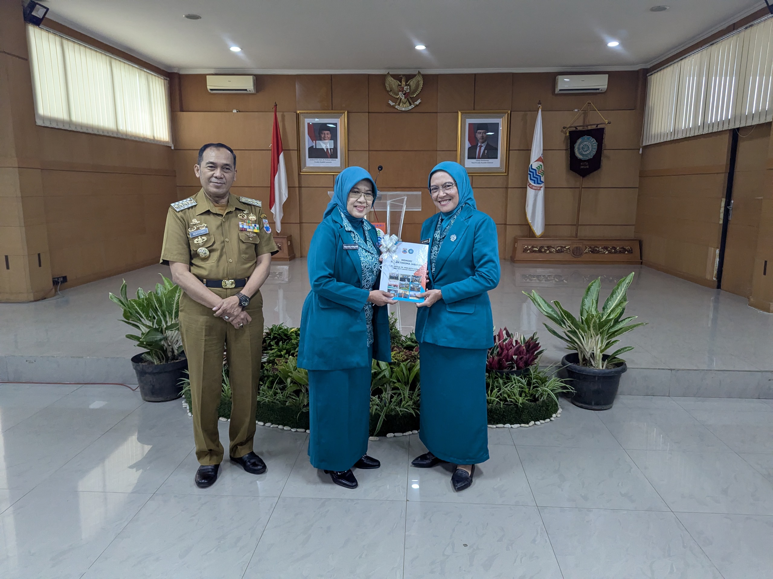 Serah Terima Jabatan 
TP PKK Kota Cimahi